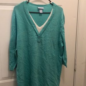 Mid sleeve sweater